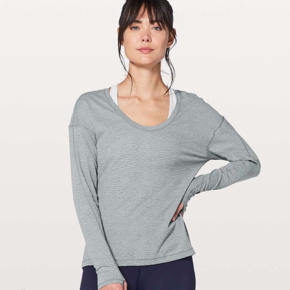 Lululemon Meant to Move Long Sleeve Athletic Tee